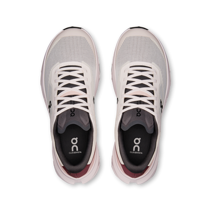Cloudvista 3 W - Oyster/Barberry women's shoes by ON RUNNING with Helion foam cushioning