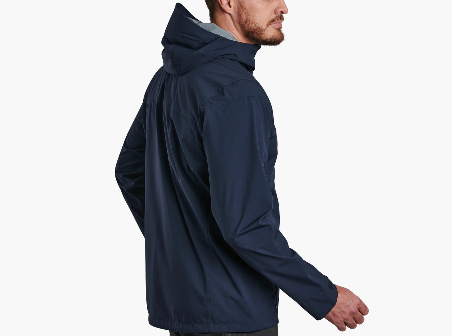 M's Stretch Voyagr Jacket - Pirate Blue by KUHL, lightweight water resistant men's jacket from HCO collection