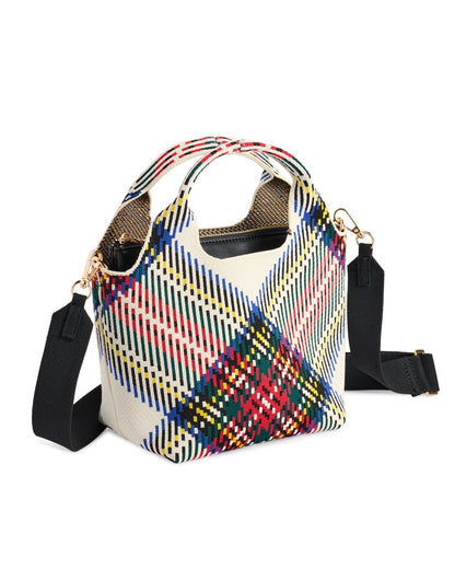 Robbie Plaid Mini Tote