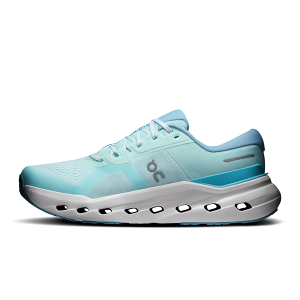 Cloudrunner 3 M - Flurry/Cascade men's running shoe by ON RUNNING, lightweight blue style
