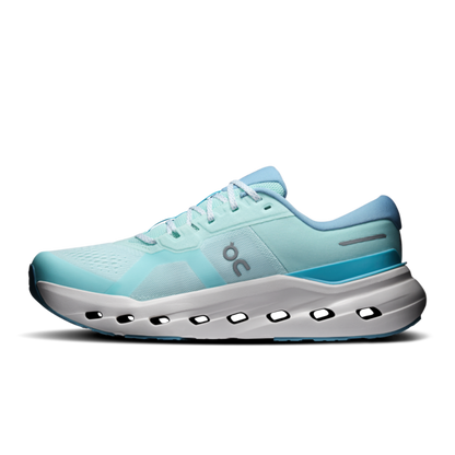 Cloudrunner 3 M - Flurry/Cascade men's running shoe by ON RUNNING, lightweight blue style