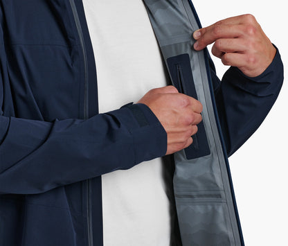 M's Stretch Voyagr Jacket - Pirate Blue by KUHL, stretchable, water resistant men's jacket, HCO collection