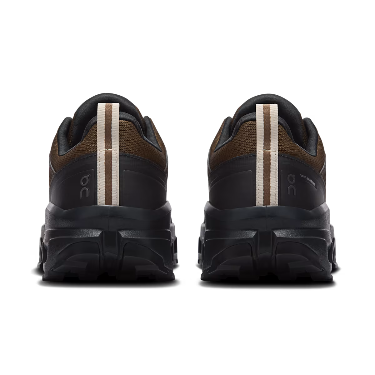 Cloudrock Low WP M - Earth/Black waterproof hiking boots by ON RUNNING, Men's Shoes, HCO Fredericksburg TX