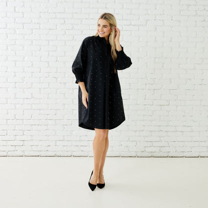 Kimberly Sparkle Dress Black