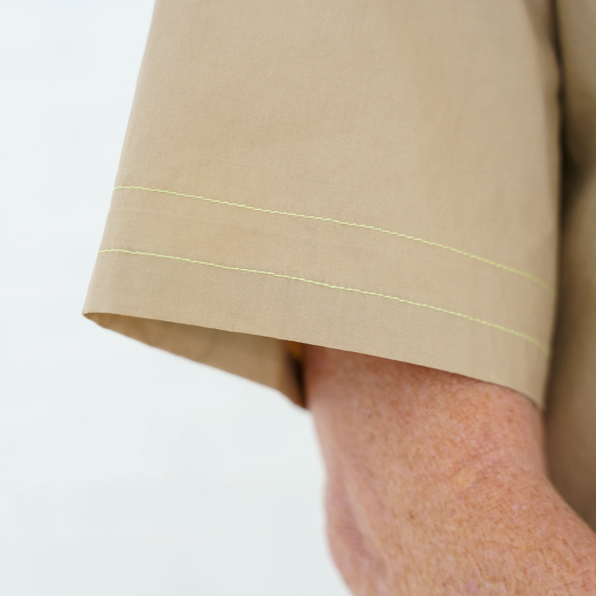 PENNY TRIM DRESS KHAKI
