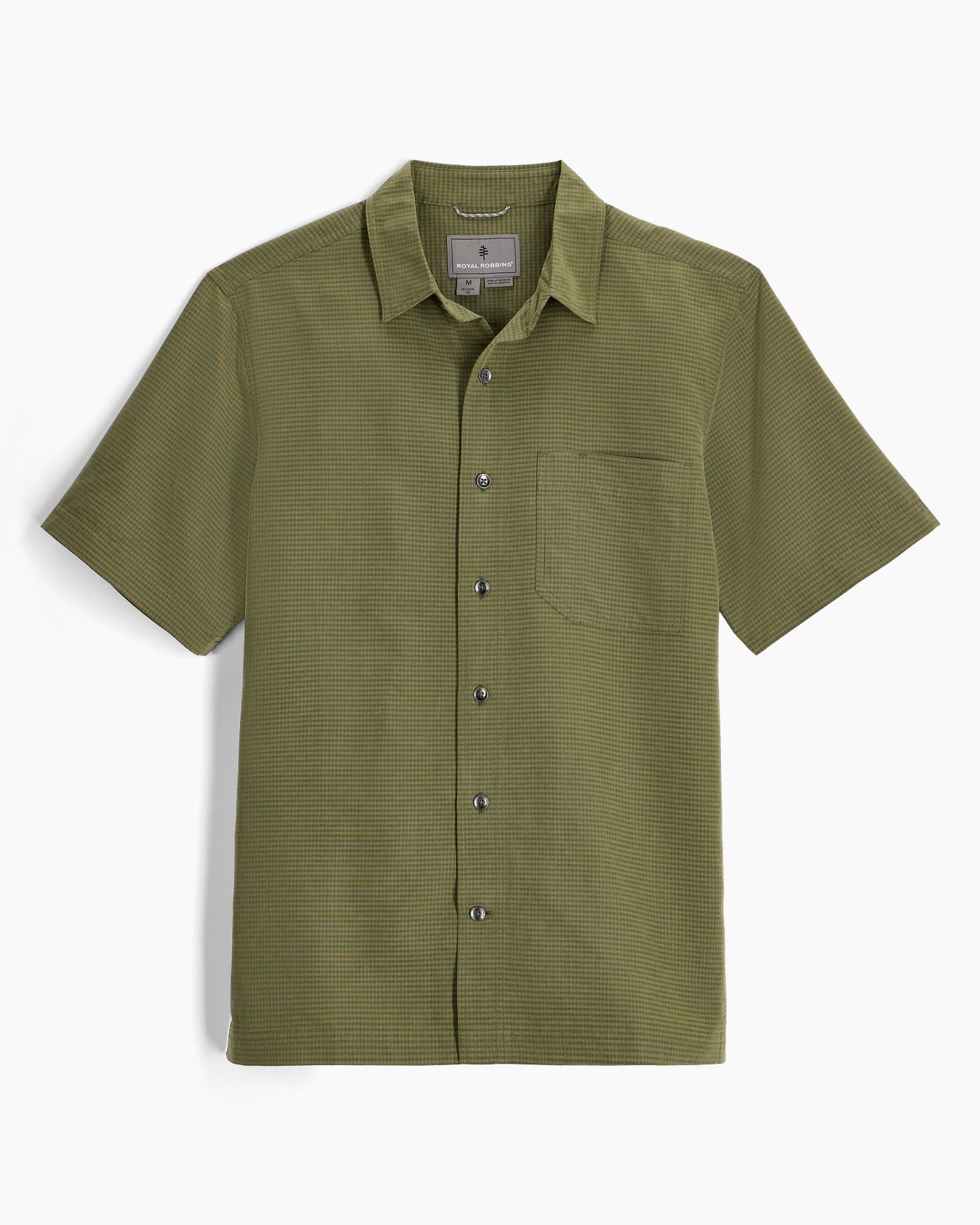 Desert Pucker Dry Short Sleeve - Olive