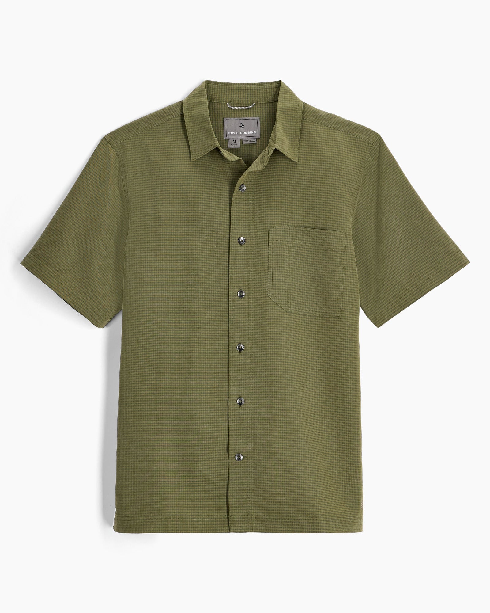Desert Pucker Dry Short Sleeve - Olive