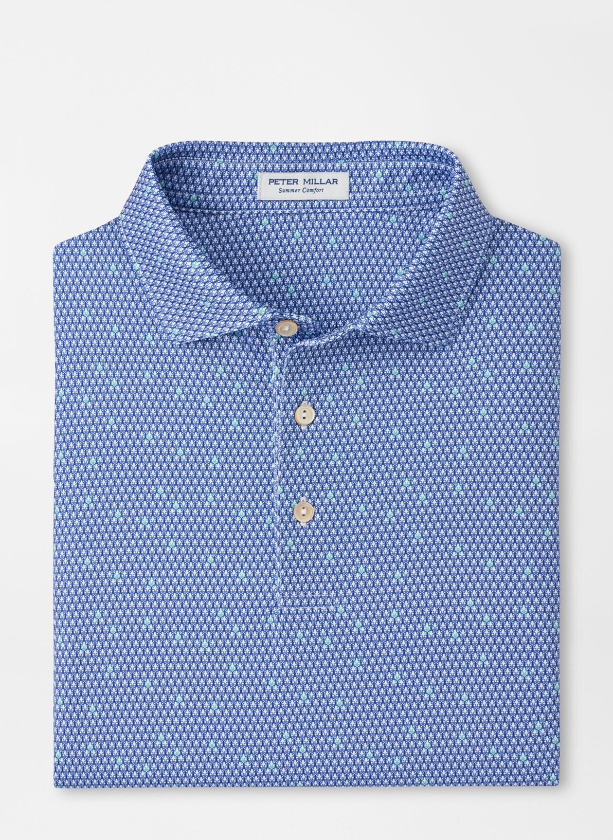 Geo Skull Performance Jersey Polo