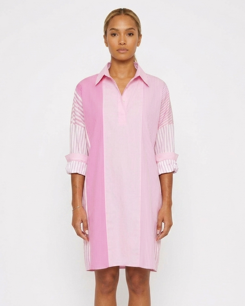 Preppy Patchwork Pink