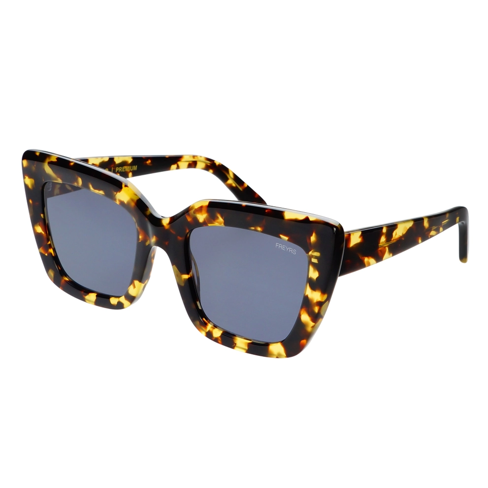 Portofino Acetate Oversized Cat Eye Sunglasses | Tortoise with UV protection by FREYRS EYEWEAR