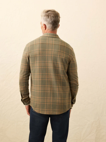 Legend Sweater Shirt - Woodland Olive Plaid