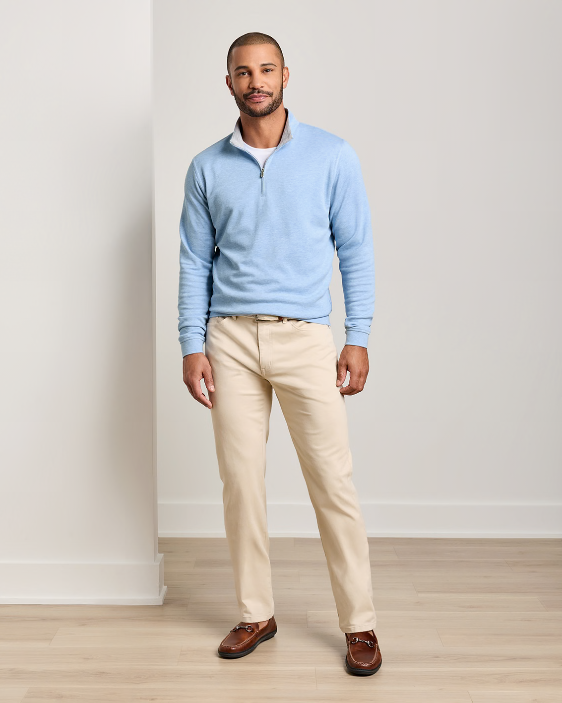 Signature Sateen Five-Pocket Pant