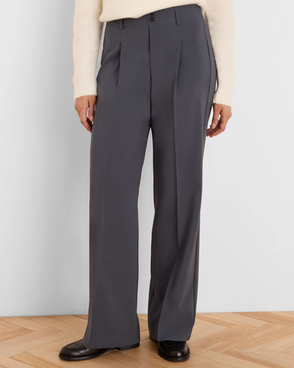 Tremont Wide Leg Sleek Stretch Trouser