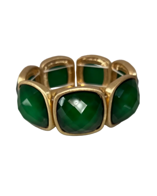 Bold Stone Stretch Bracelet