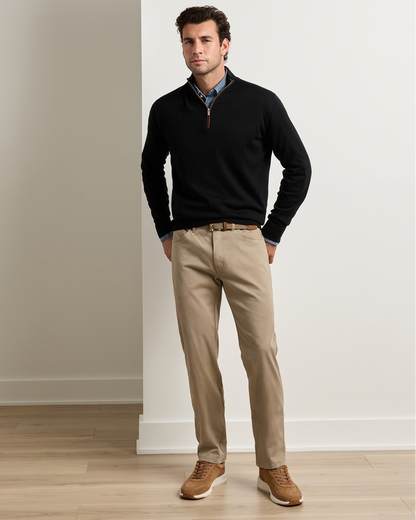 Signature Sateen Five-Pocket Pant