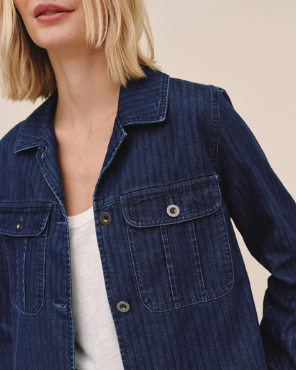 Flap Pocket Utility Jacket