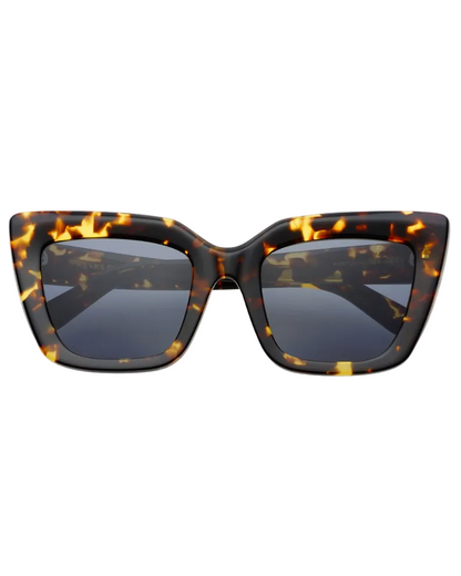 Portofino Acetate Oversized Cat Eye Sunglasses | Tortoise with UV protection by FREYRS EYEWEAR