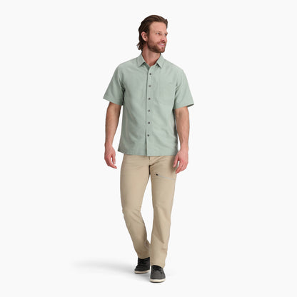 Desert Pucker Dry Short Sleeve - Sage Leaf quick-dry breathable shirt by ROYAL ROBBINS