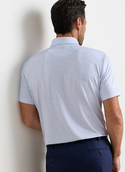 Geo Skull Performance Jersey Polo
