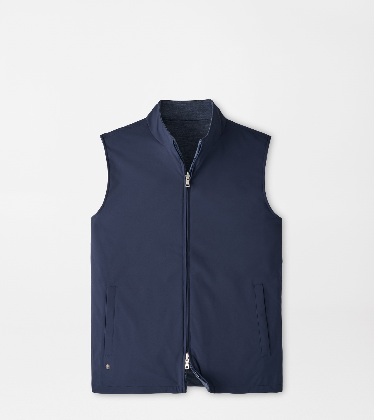 Navy Ryder Reversible Vest by PETER MILLAR for men