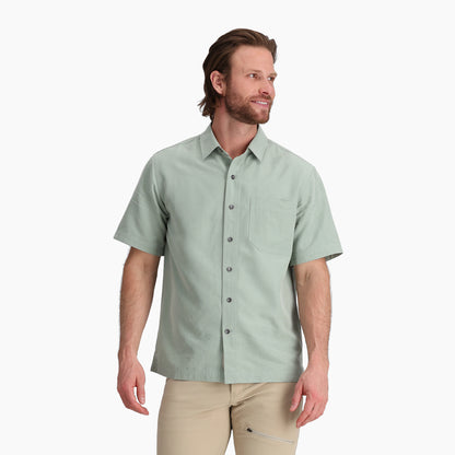 Desert Pucker Dry Short Sleeve - Sage Leaf lightweight breathable quick-dry shirt by ROYAL ROBBINS