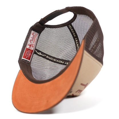 Hill Country Dillo Hat - Brown/Tan