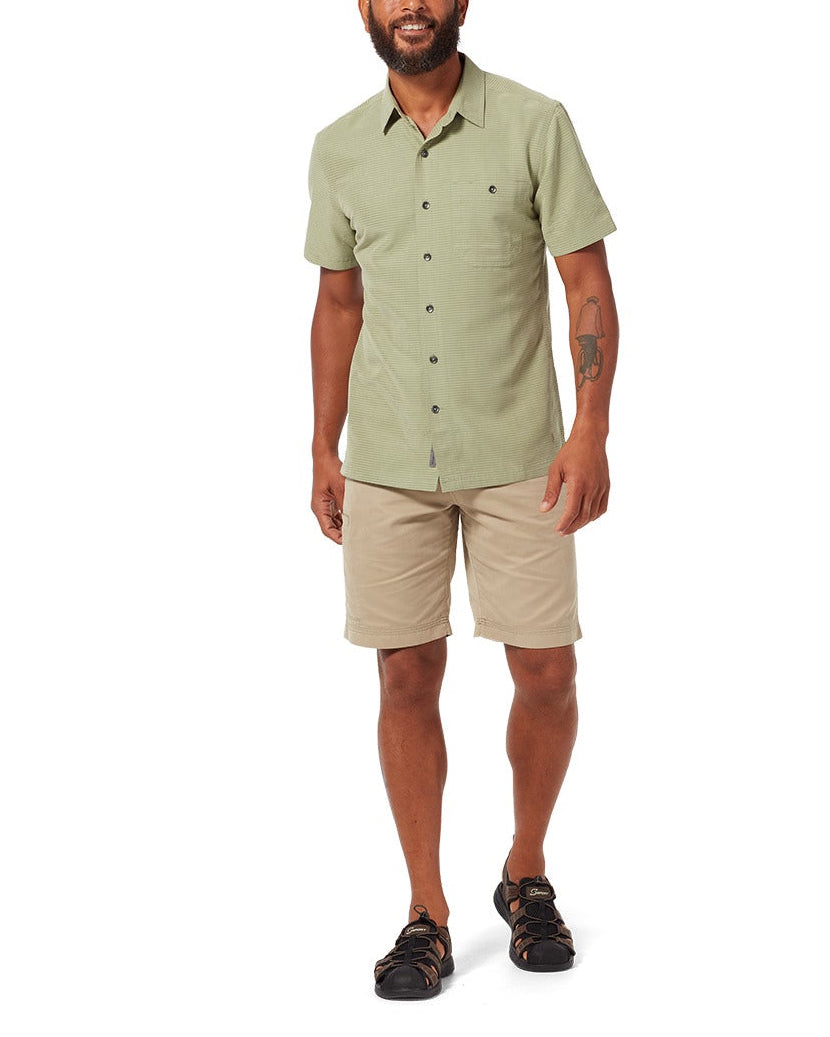 Desert Pucker Dry Short Sleeve - Olive