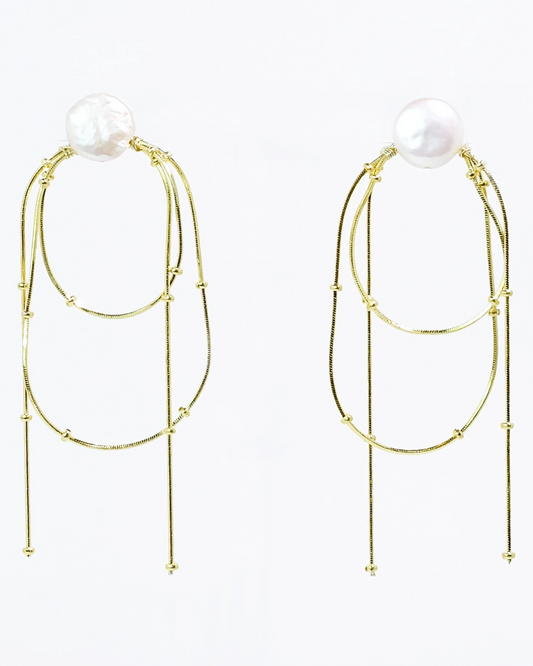 Golden Muse Earrings