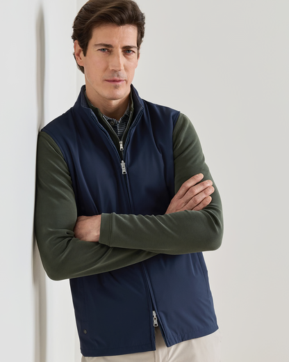 PETER MILLAR Ryder Reversible Vest in navy for men