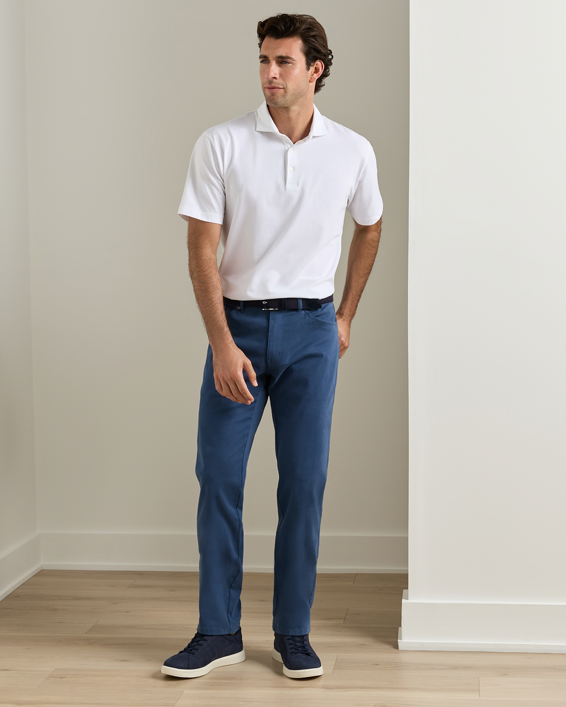 Signature Sateen Five-Pocket Pant