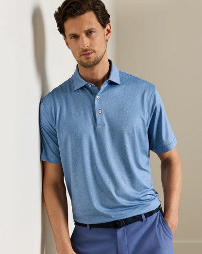 Herringbone Performance Jersey Polo