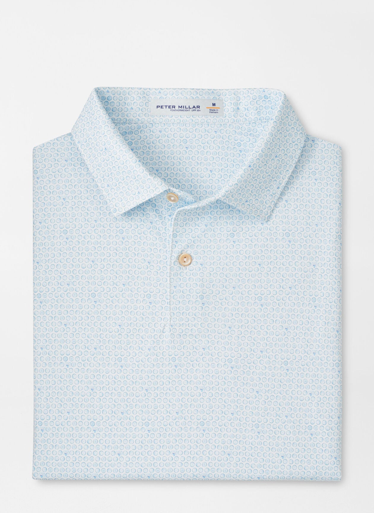 Featherweight Hoops Performance Polo