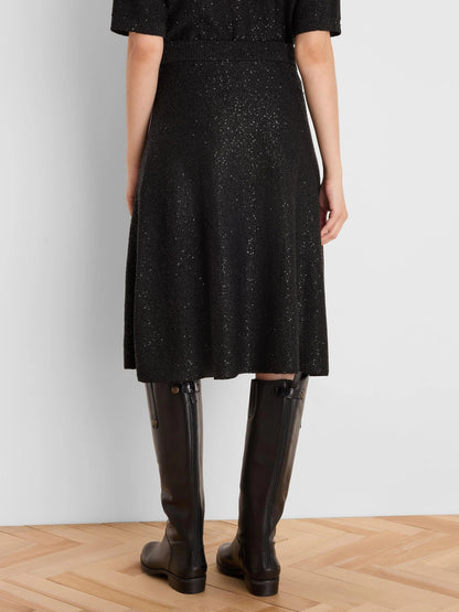 Anytime Sequin Knit Skirt