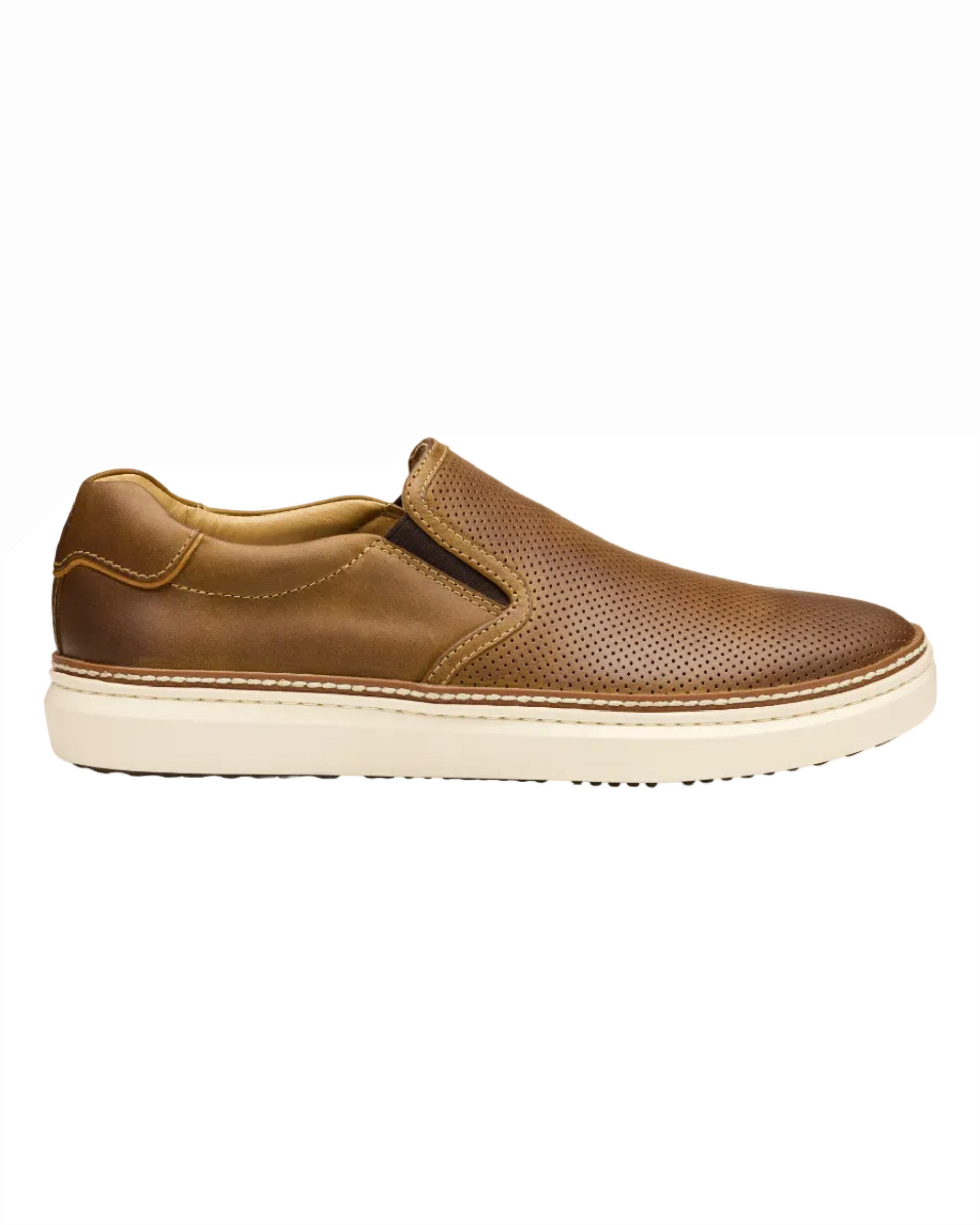 McGuffey 2 Perfed Slip On - Brown Oiled Full Grain