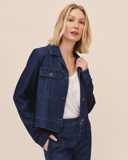 Flap Pocket Utility Jacket