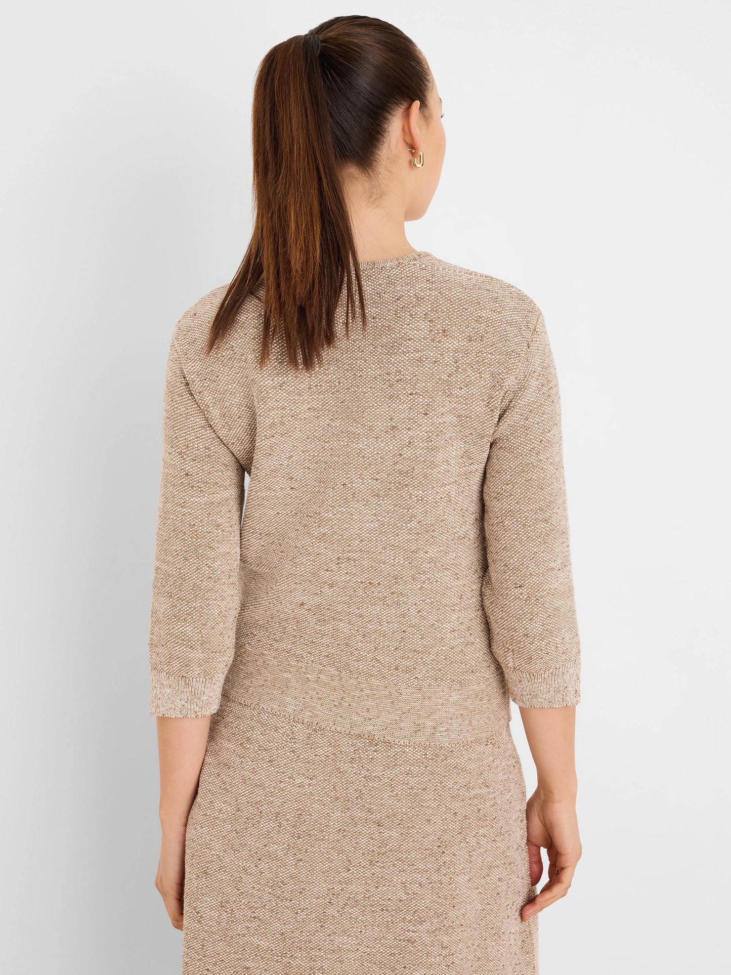 Tweed Stitch Sweater