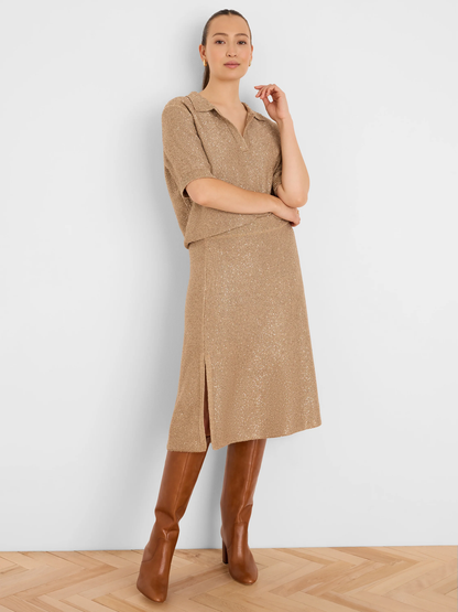 Anytime Sequin Knit Skirt