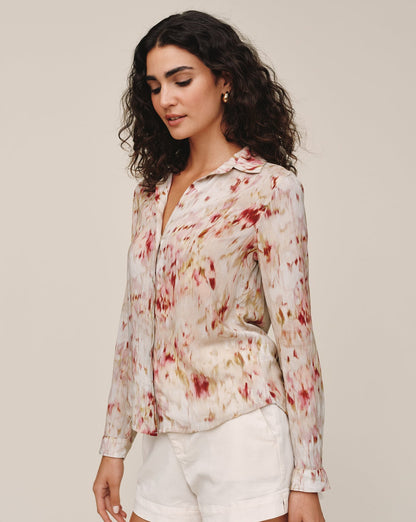 Classic Button Down - Paradise Bloom Print
