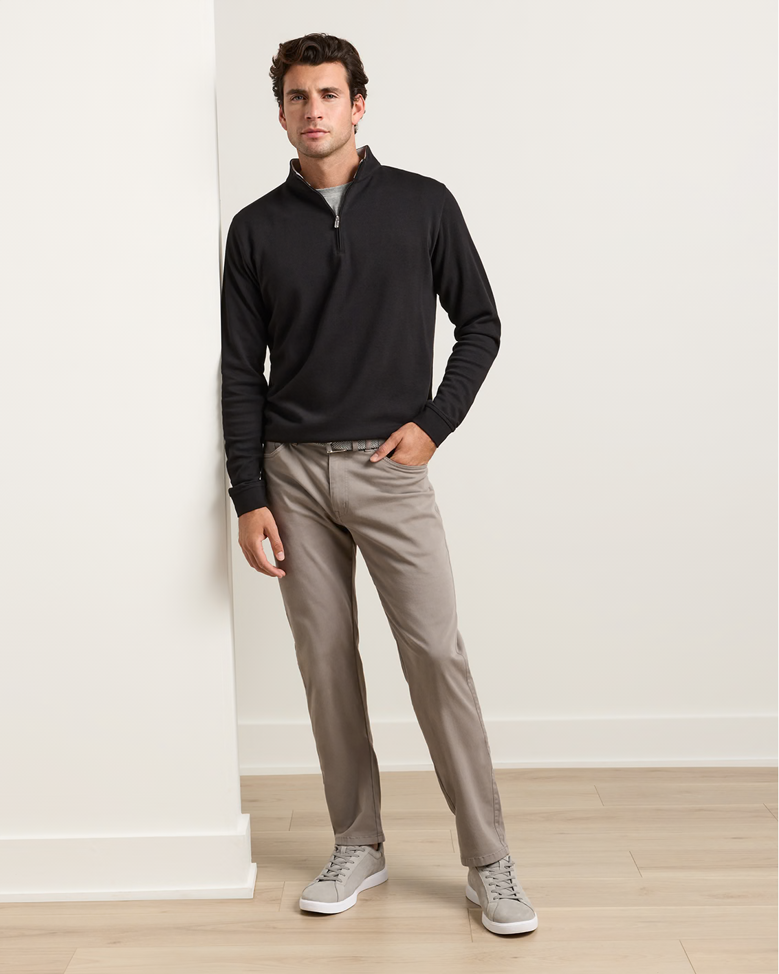 Signature Sateen Five-Pocket Pant