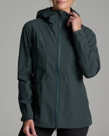 W's Stretch Voyagr Jacket - Rain Forest