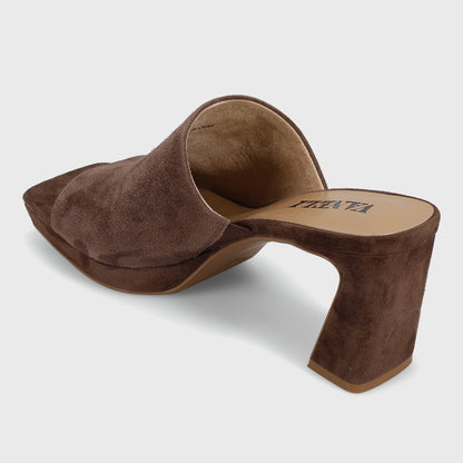 Mantie - Brunette Suede