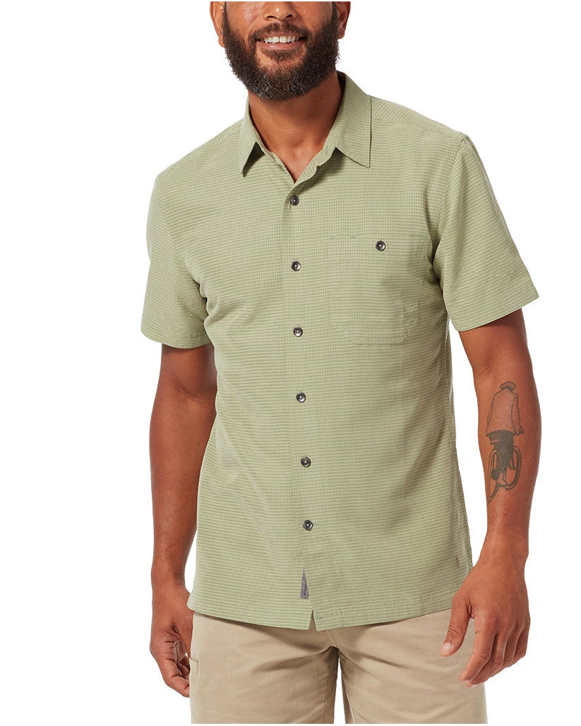Desert Pucker Dry Short Sleeve - Olive