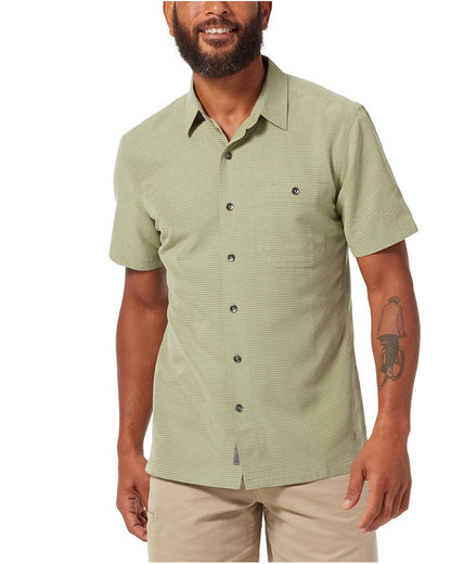 Desert Pucker Dry Short Sleeve - Olive