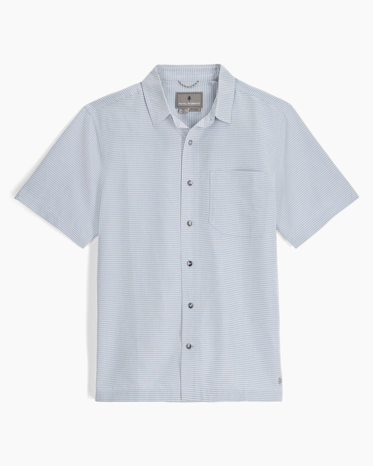 Desert Pucker Dry Short Sleeve - Misty Blue