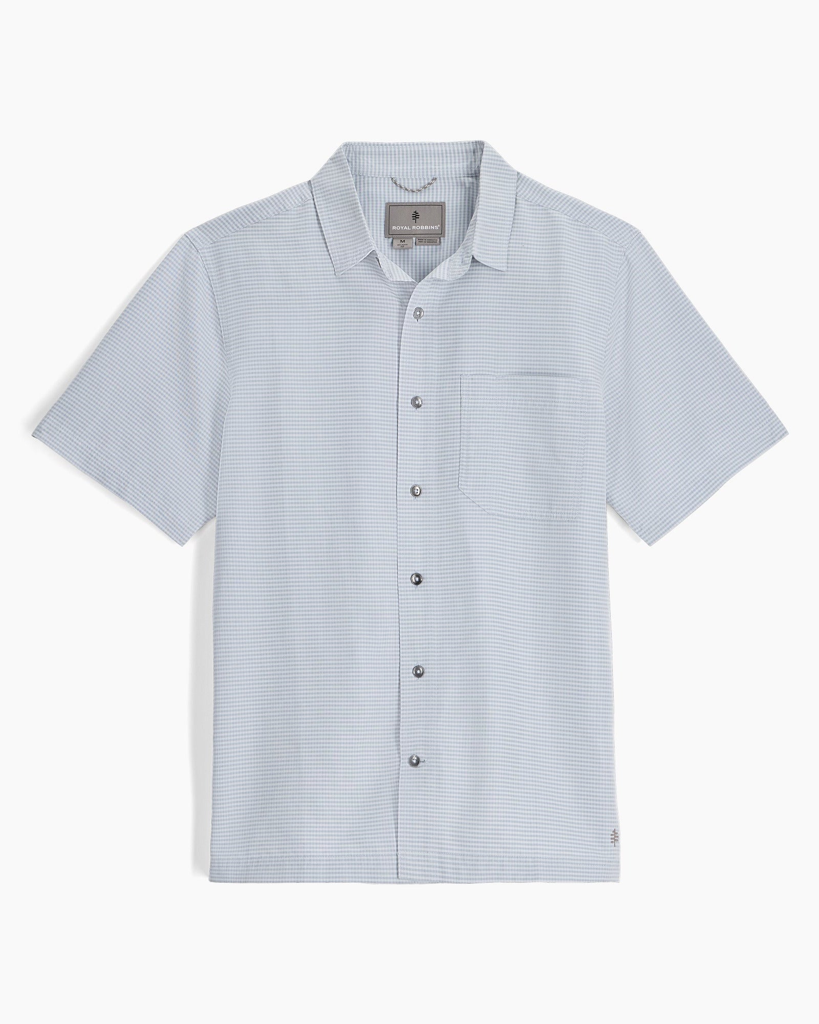 Desert Pucker Dry Short Sleeve - Misty Blue