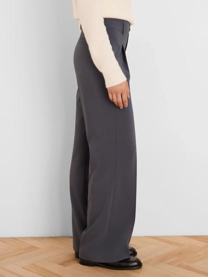 Tremont Wide Leg Sleek Stretch Trouser