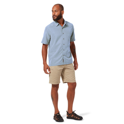 Desert Pucker Dry Short Sleeve - Misty Blue