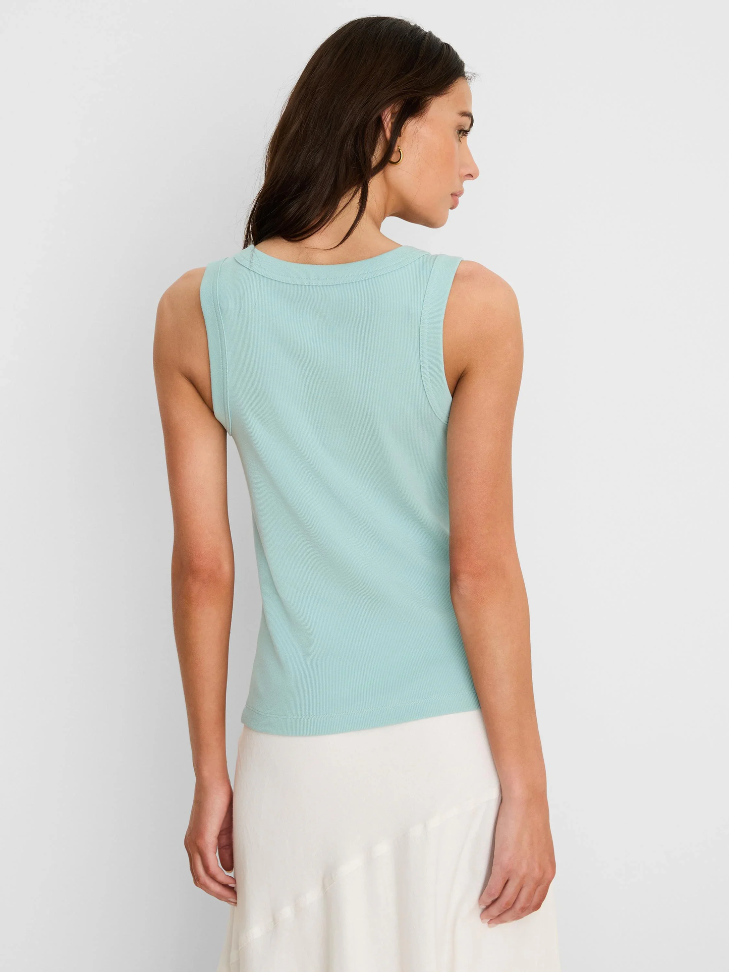 Perfect Knit Rib Scoop Tank
