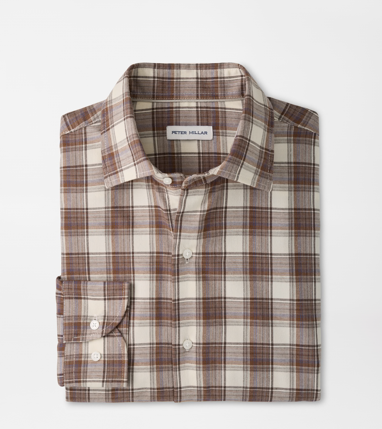 Cannon Performance Flannel Sport Shirt by PETER MILLAR in plaid