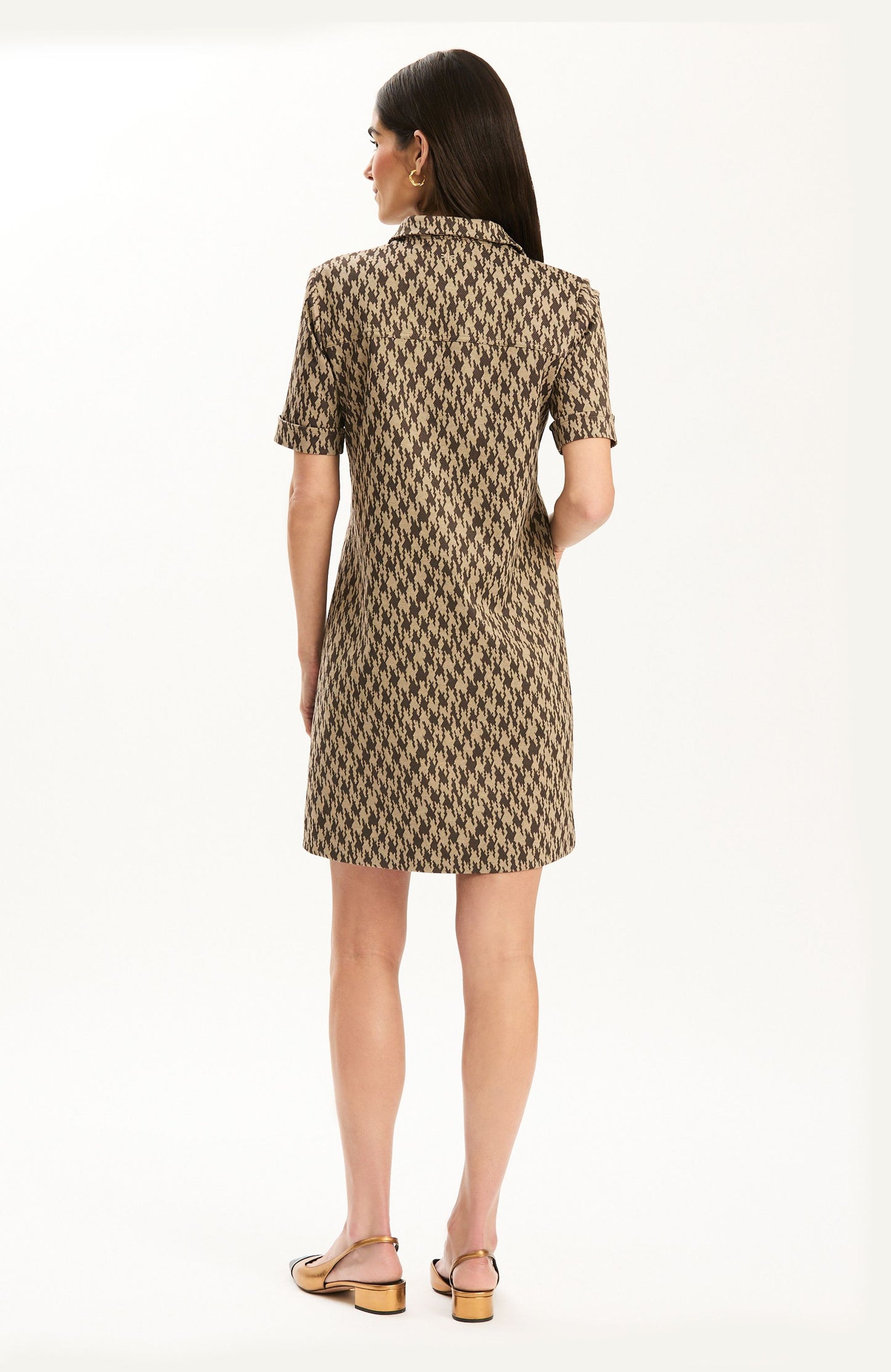 Kat Knit Twill Houndstooth